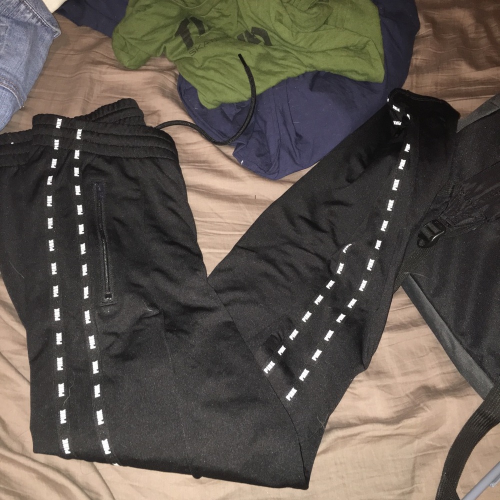 pink joggers